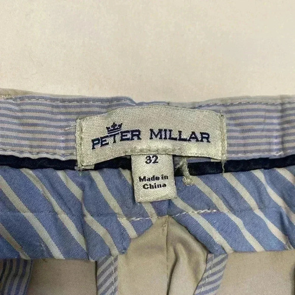Peter Millar Mens Size 32 Khaki Pants. - Picture 5 of 13